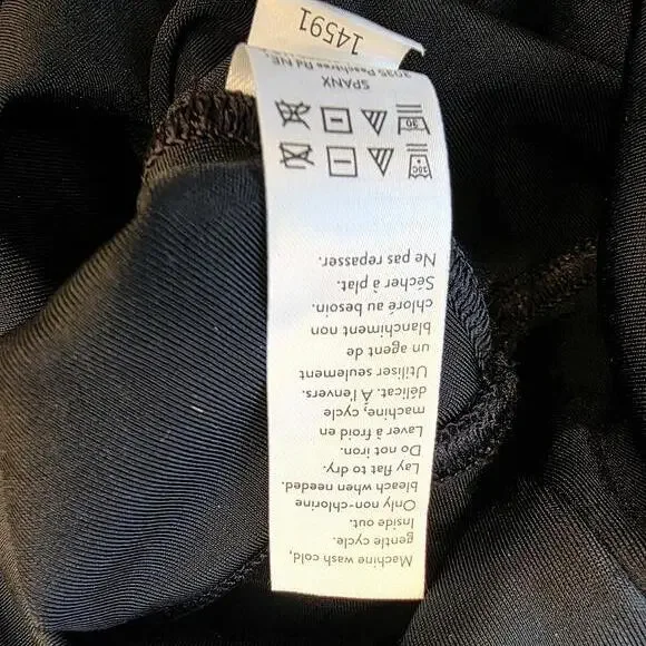 Spanx faux leather moto legging Women's size M - Picture 6 of 7